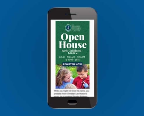 Targeting Parents for a Private School Open House