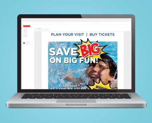 WATER PARK’S MULTI-CHANNEL CAMPAIGN MAKES A SPLASH